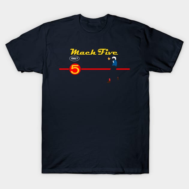 mach 5 1967 T-Shirt by nakaladek3